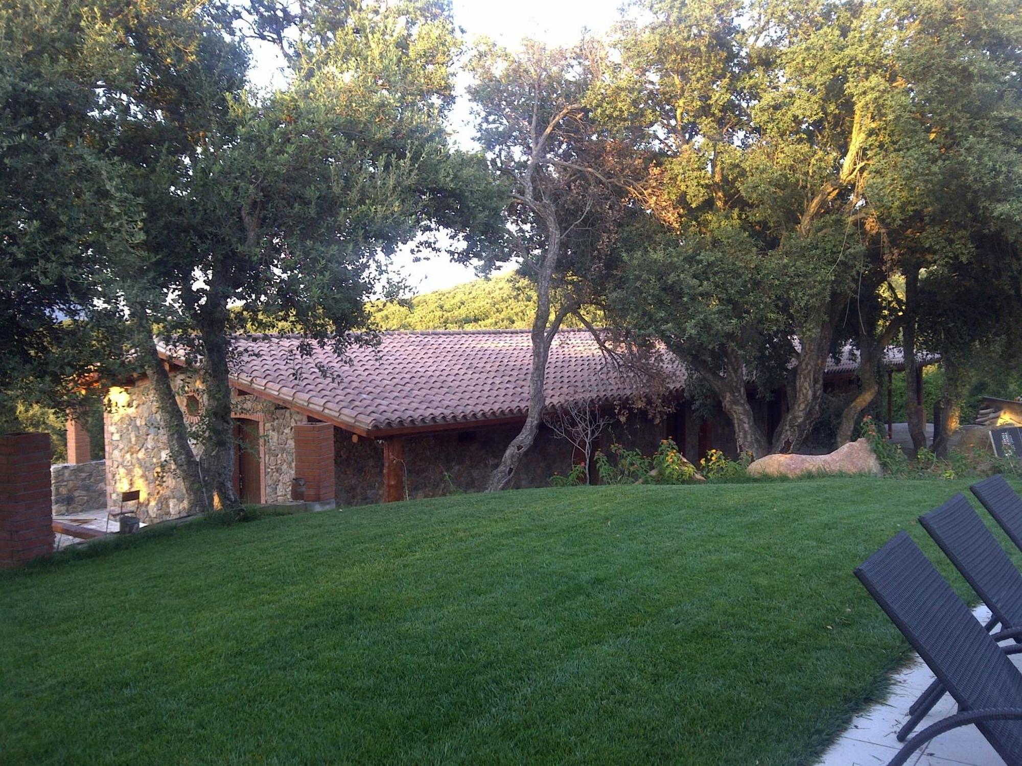 Gasthaus La Quercia Arbus Exterior foto
